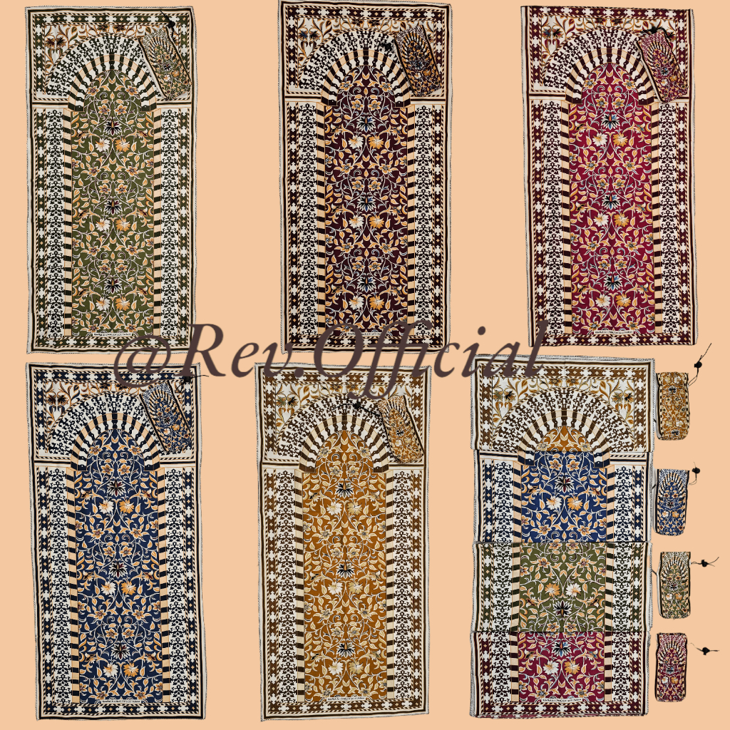Jual Sajadah Traveling Motif Raudah Sajadah Dompet kecil | Shopee Indonesia