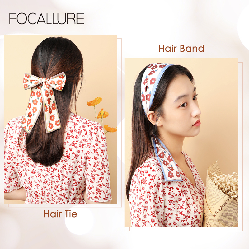 Jual FOCALLURE Hair Ties Ribbons (1 Pcs warna acak dari hadiah ...