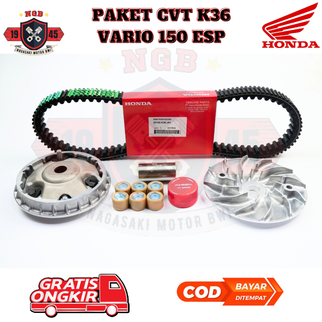 Jual paket kirian vario 125 new - paket kirian vario 150 old - Vanbelt