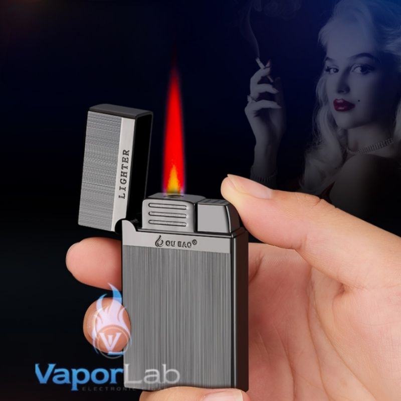 Jual korek api torch gas lighter elegant unik 2in1 bara atau api lilin ...