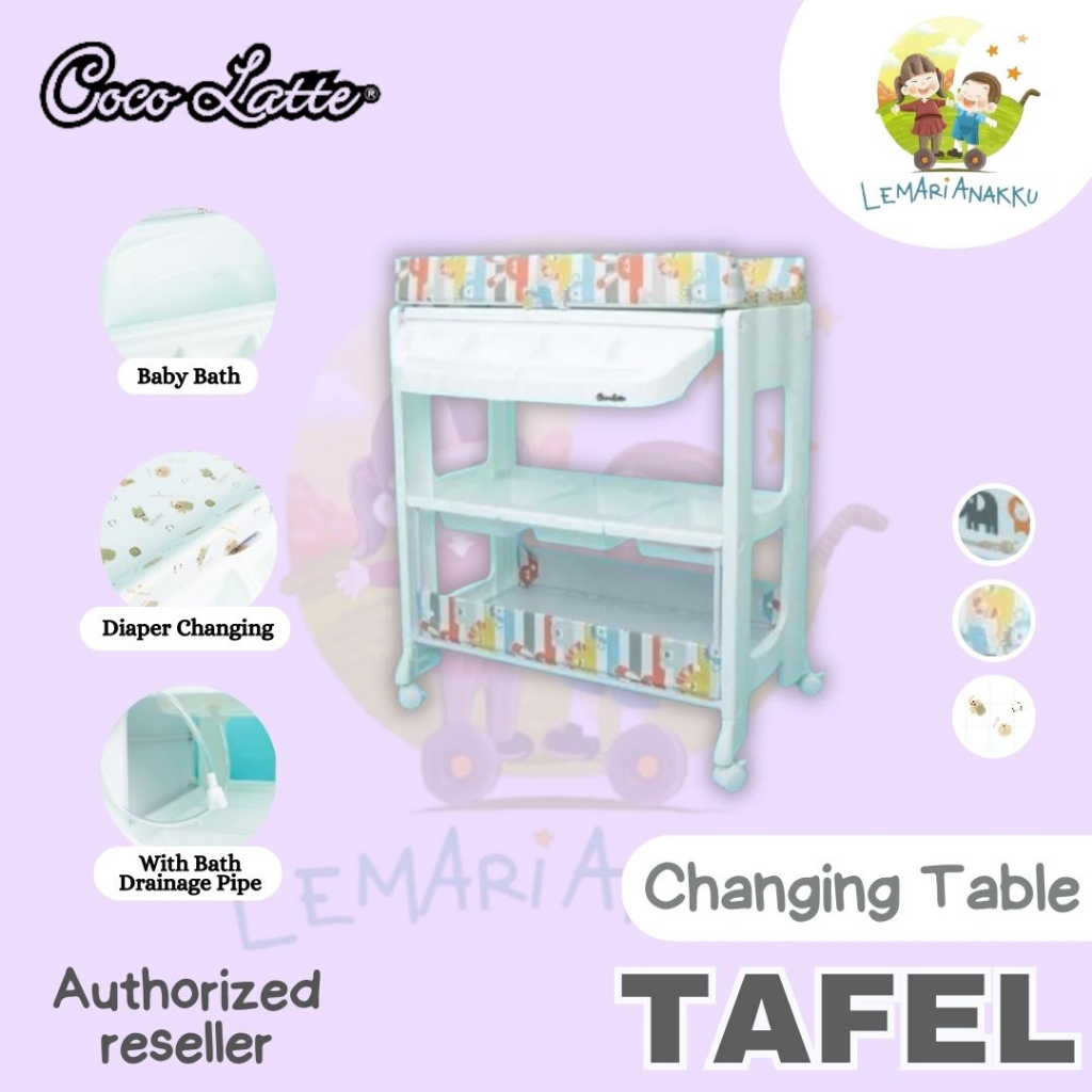 Changing table untuk outlet bayi