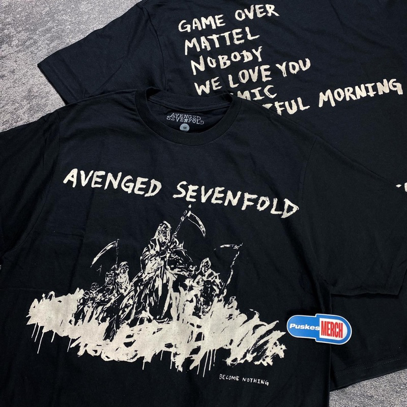 Jual KAOS BAND OFFICIAL AVENGED SEVENFOLD - LIFE IS BUT A DREAM BECOME ...