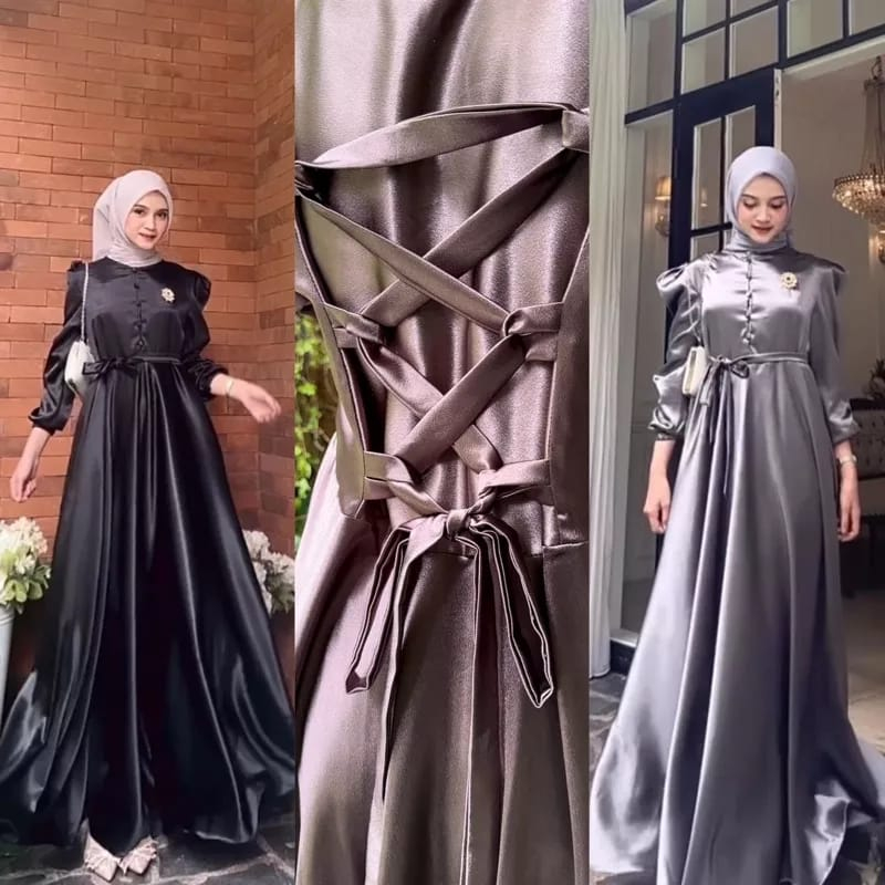Jual Model Dress Satin Terlengkap Harga Terbaru Maret 2024