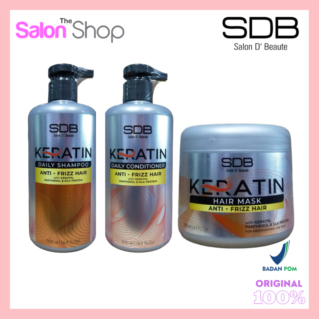 Jual ♦️THESALONSHOP♦️ SDB KERATIN DAILY SERIES Hair Treatment ...