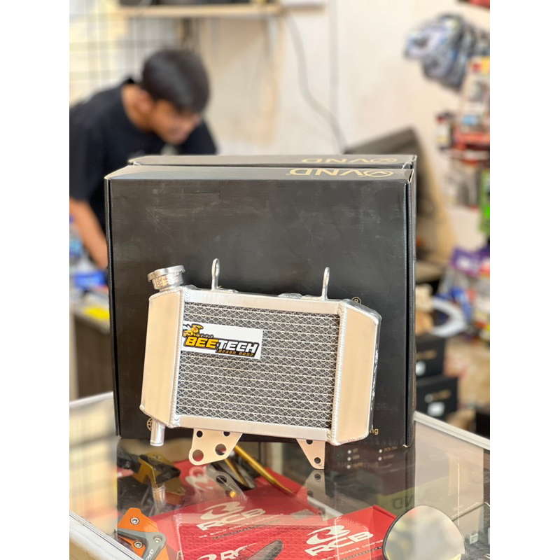 Jual RADIATOR VND SONIC TIPE FLAT CNC PNP SONIC SUPRA GTR ORIGINAL VND