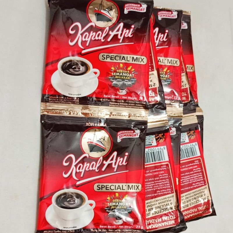 Jual Kopi kapal api special mix (isi 10 sachet) | Shopee Indonesia