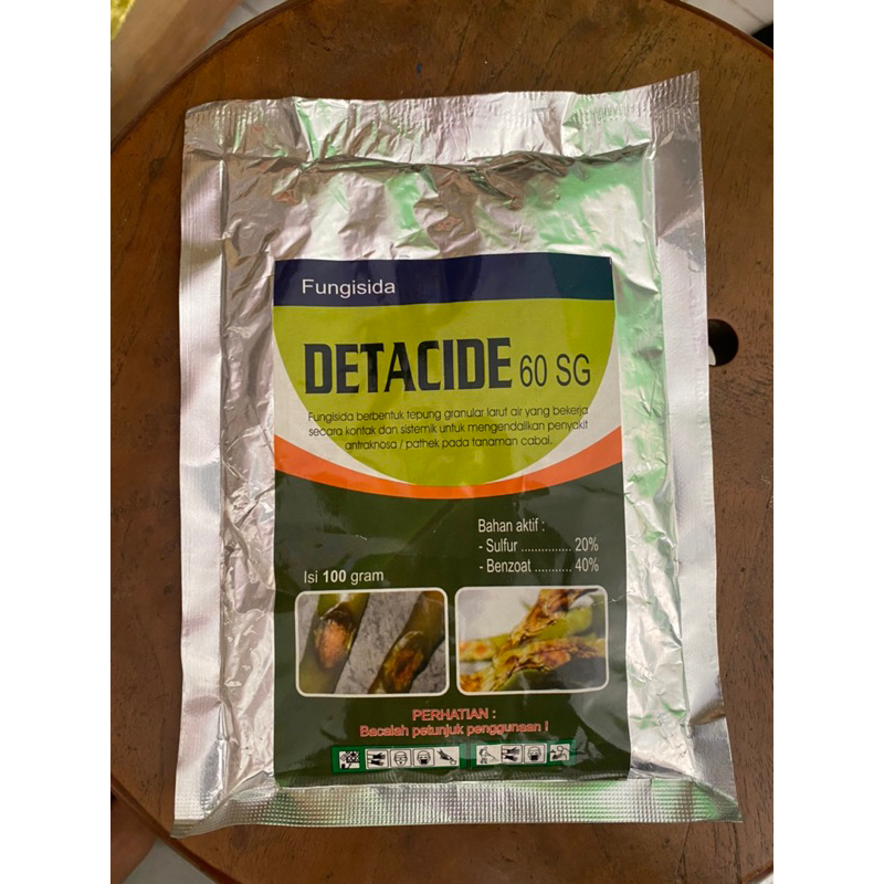 Jual Fungisida Detacide Sg Sulfur Benzoat Gram Shopee Indonesia