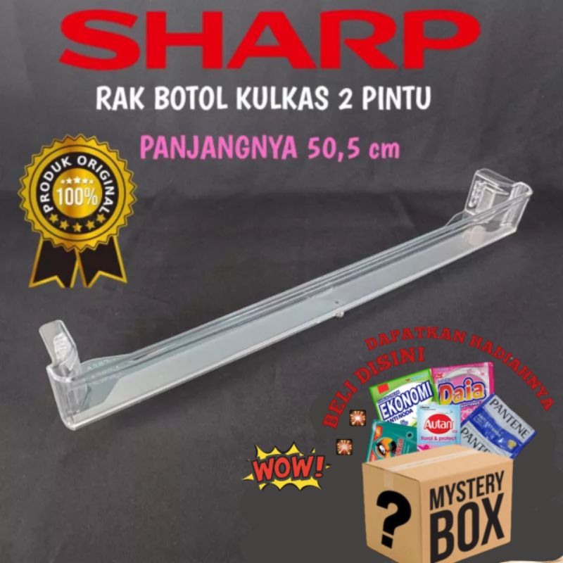 Jual Rak Botol Kulkas Sharp Pintu Bagian Paling Bawah Dan Paling Atas