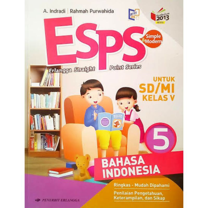 Jual Buku ESPS Bahasa Indonesia Kelas 5 V SD K13 Kurikulum 2013 Revisi ...