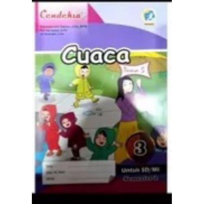 Jual Buku Tematik Cendekia Siswa SD/MI Kelas 3 Semester 2 | Shopee ...