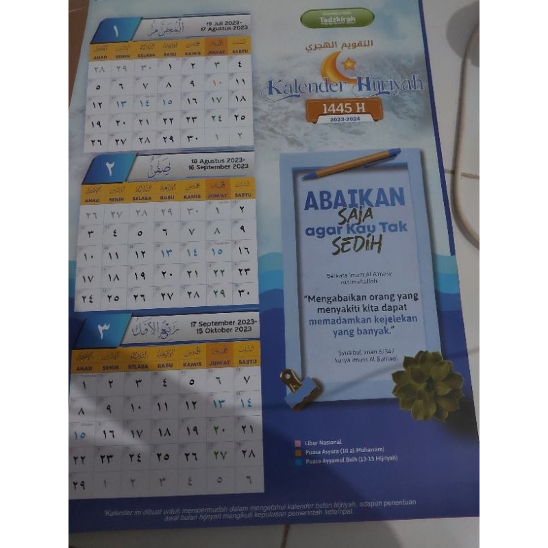 Jual kalender hijriah | Shopee Indonesia