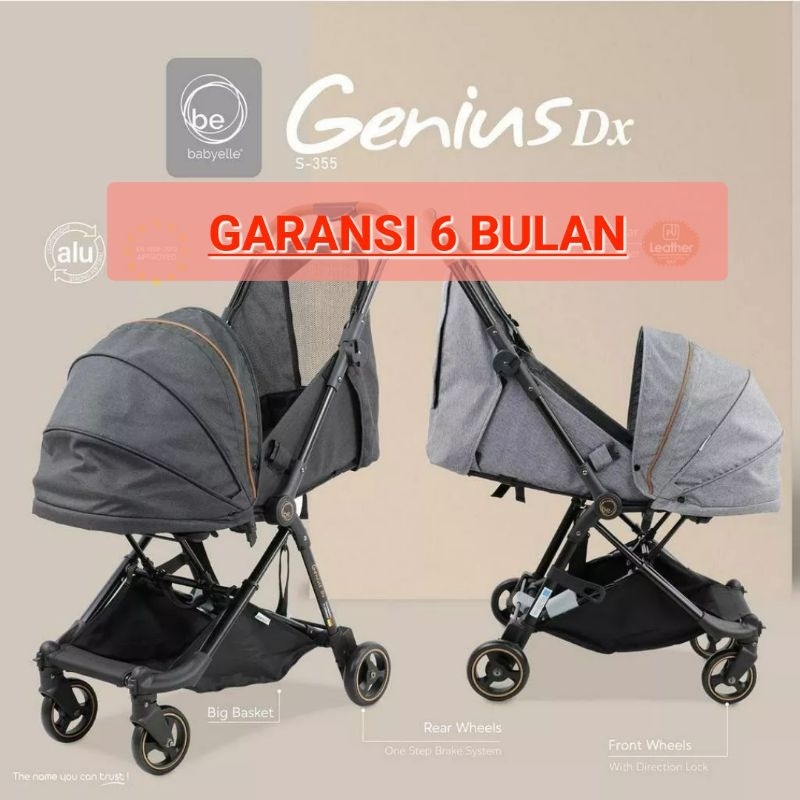 Jual Stroller Cabin Size Babyelle Genius DX S 355 Baby Elle S 352