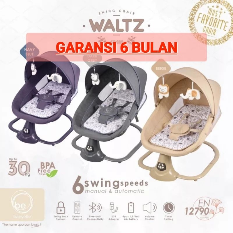 Jual Ayunan Bayi Babyelle Waltz Automatic Baby Swing Chair BE60688 ...