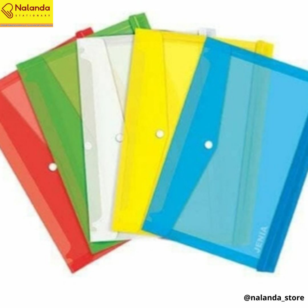 Jual Map Kancing Plastik - Map Plastik Murah - Nalanda Stationary ...