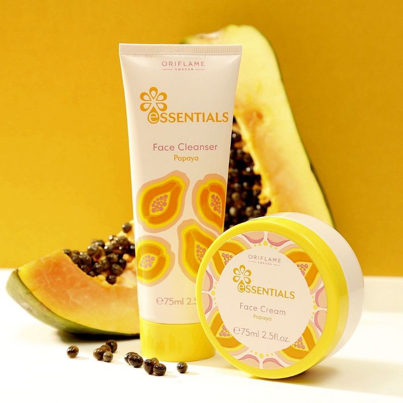Jual Essentials Papaya Cleanser\ Face Cream Shopee Indonesia