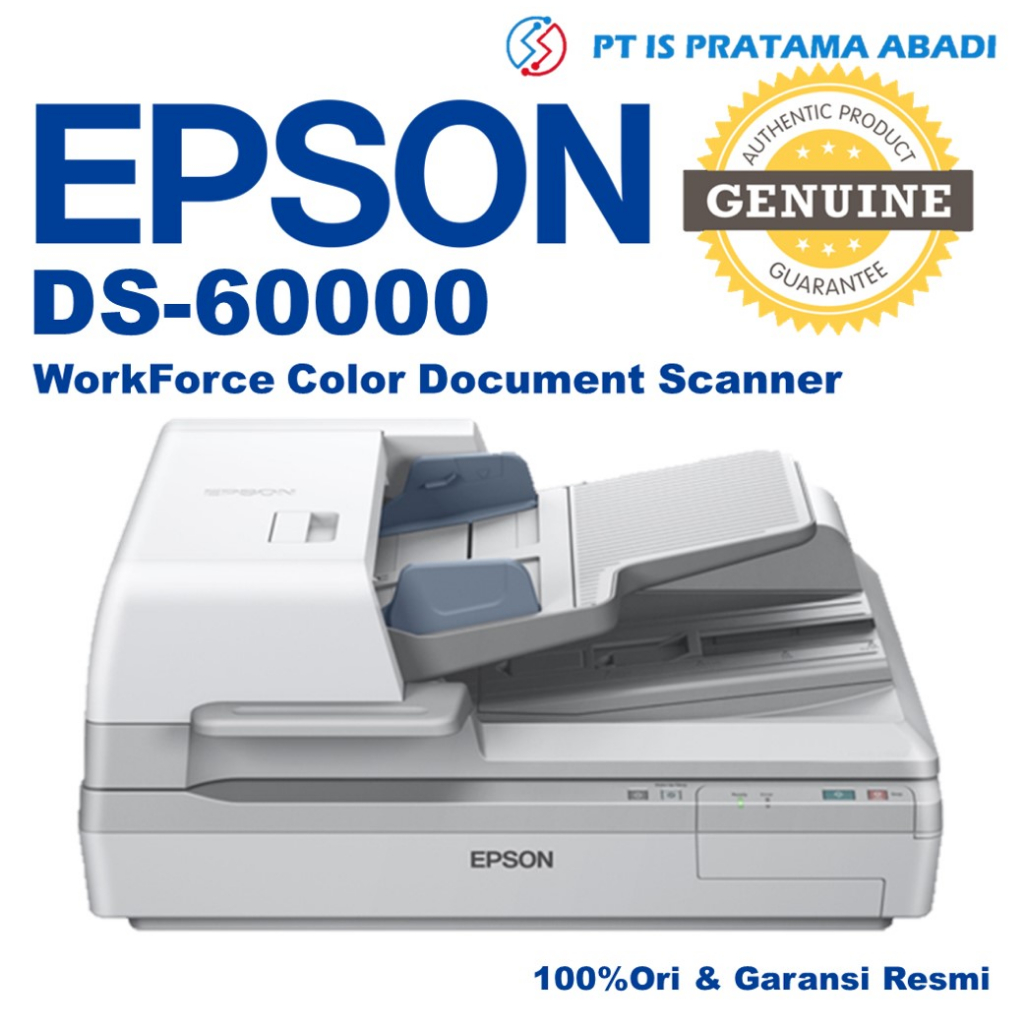 Jual Epson WorkForce DS60000 A3 Flatbed Document Scanner with Duplex ADF Shopee Indonesia