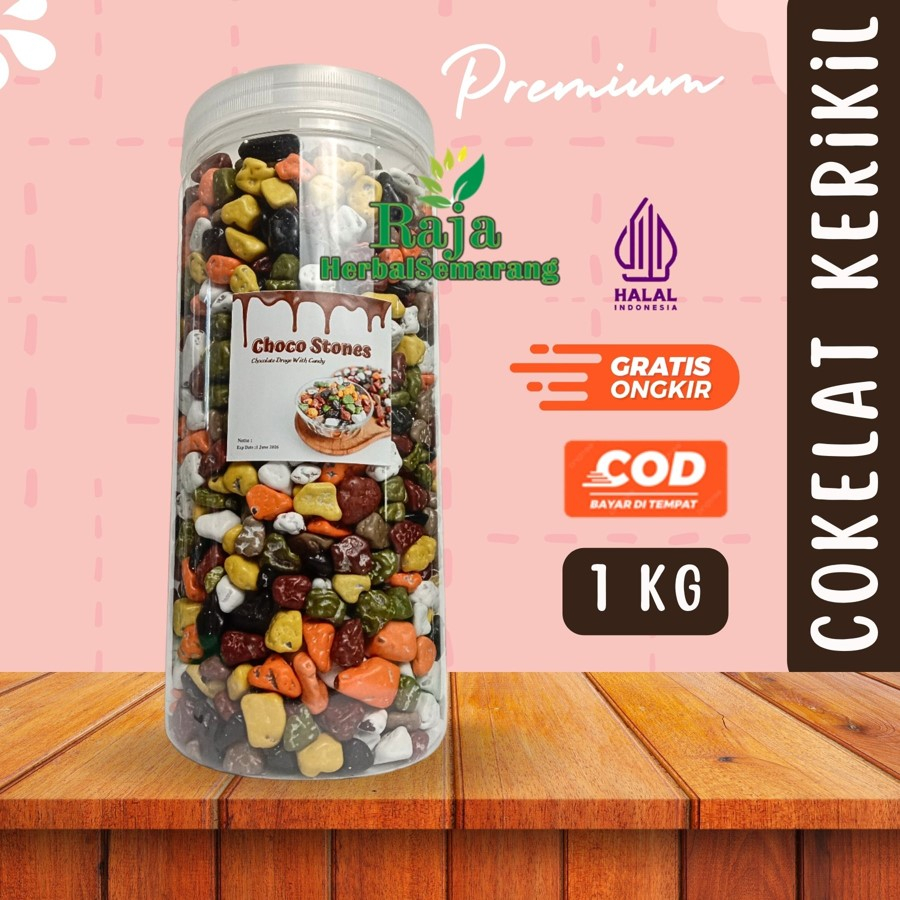 Jual Cokelat Kerikil Cokelat Batu Premium Original Khas Arab Turki ...