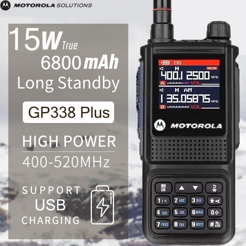 Jual MOTOROLA GP338 Plus Walkie Talkie Dua Arah Radio Wailkie Talkie ...