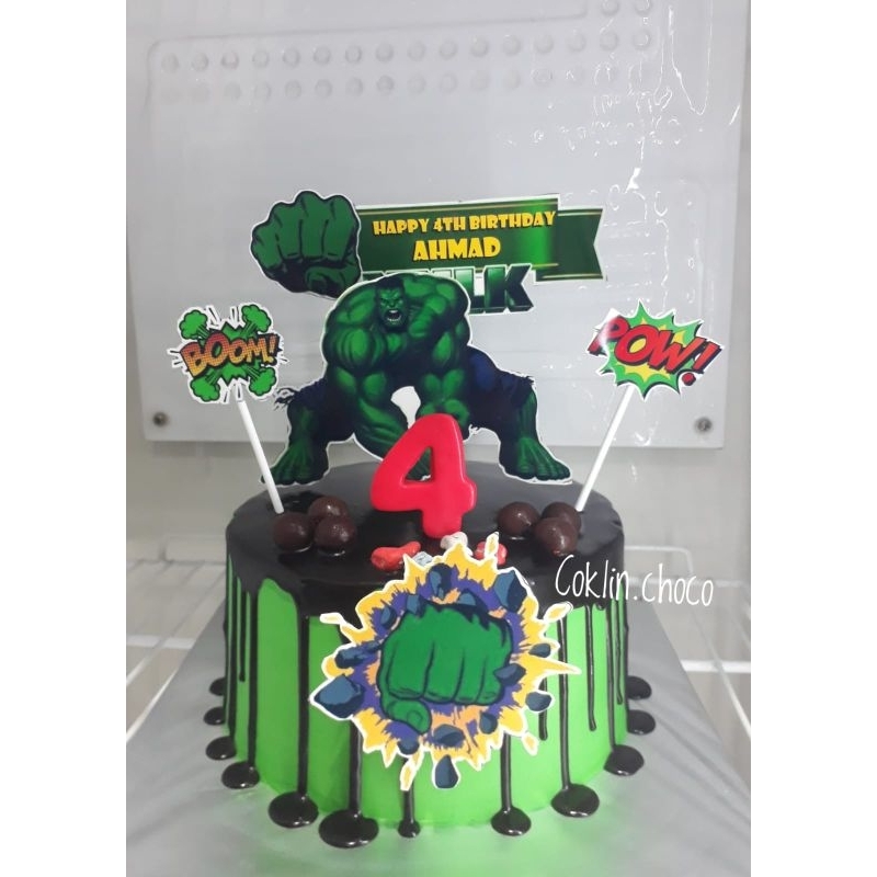 Jual kue ulang tahun hulk | Shopee Indonesia