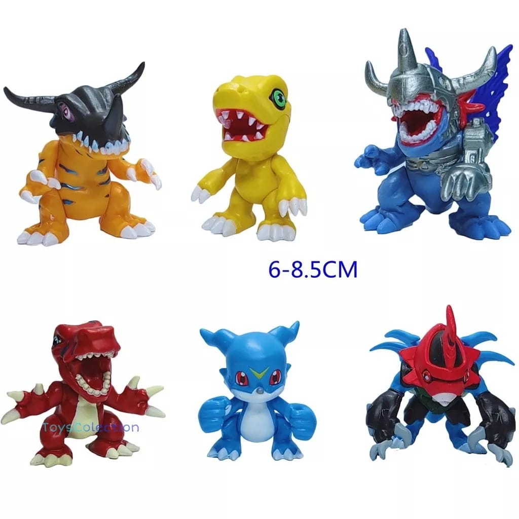 Jual ACTION FIGURE DIGIMON ADVENTURE SET 6 PCS | Shopee Indonesia