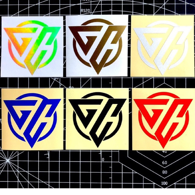 Jual Stiker Logo GC Metic Stiker cutting | Shopee Indonesia