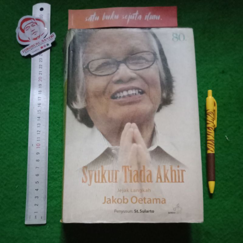 Jual Buku Biografi Tokoh Syukur Tiada Akhir Jejak Langkah Jakob