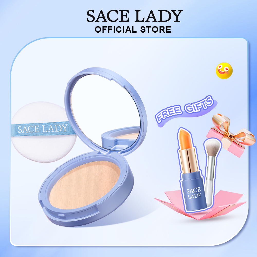Jual SACE LADY Bedak Padat Daily Makeup Warna Oil-Control Pressed ...