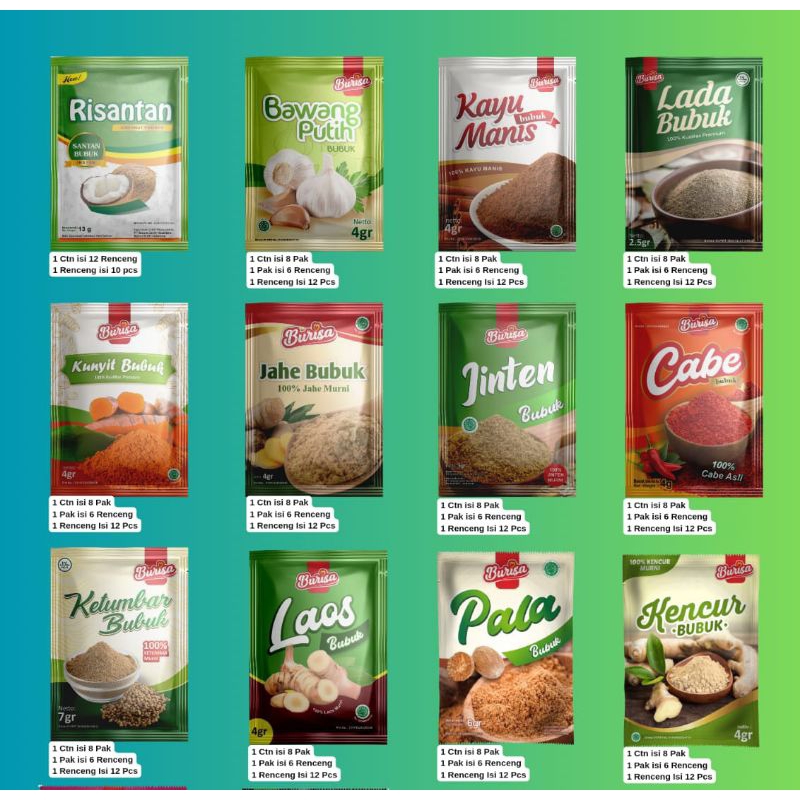 Jual Bumbu Burisa/bumbu dapur | Shopee Indonesia