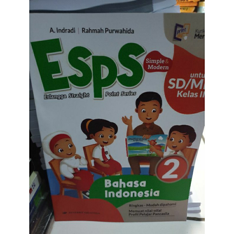 Jual ESPS Bahasa Indonesia Kelas 2 SD/MI Kurikulum Merdeka | Shopee ...