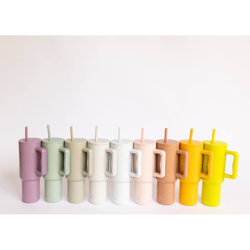 Jual (READY) Simple Modern 40 oz Tumbler with Handle and Straw (1.1L ...