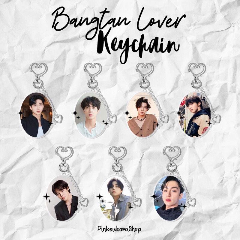 Jual Keychain BTS Lover Edition | Shopee Indonesia