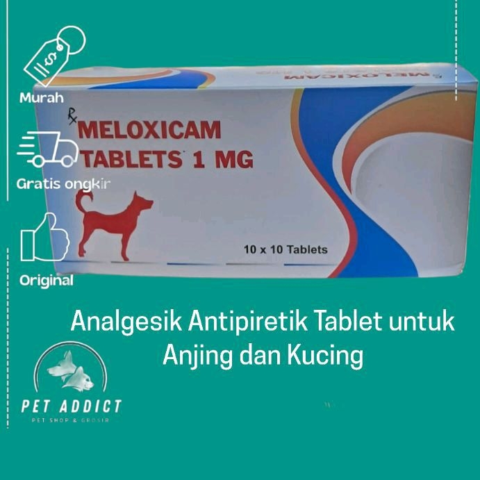Jual Meloxicam 1mg Obat Anti Nyeri Analgesik Anti Radang Anti Inflam