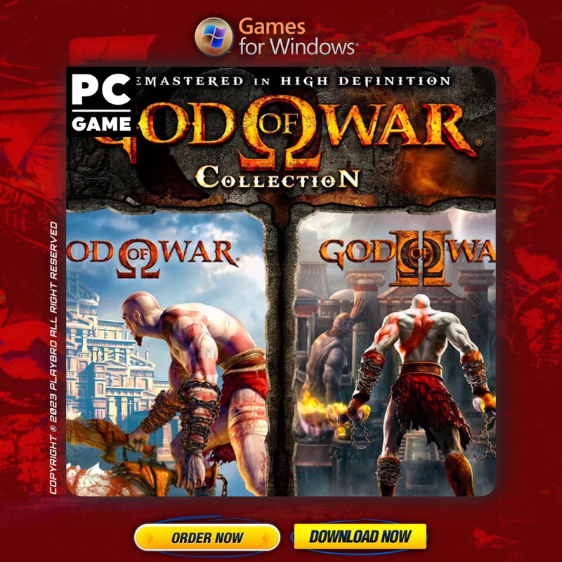 Jual God of War Collection Game PC/Laptop (Download to Play Bro