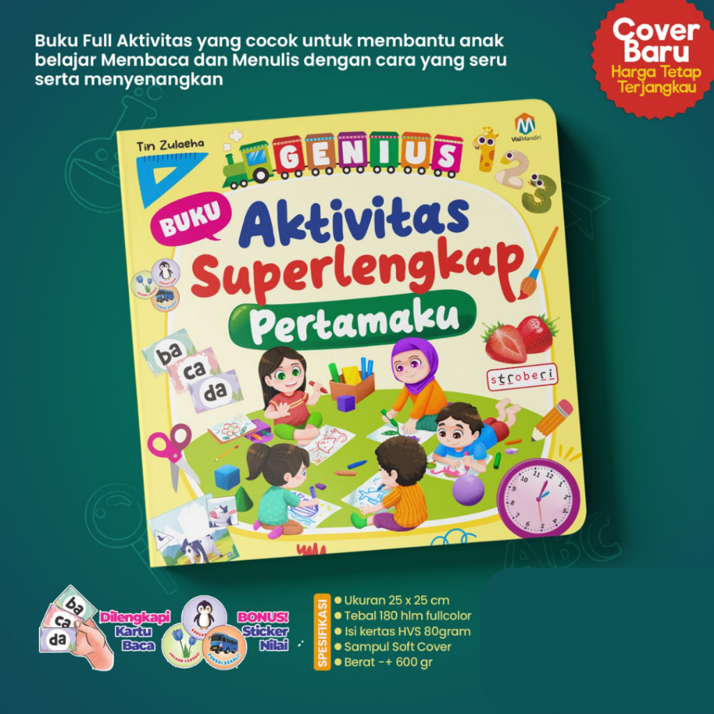 Jual Buku Aktivitas Super Lengkap Pertamaku Membaca Menulis Berhitung ...