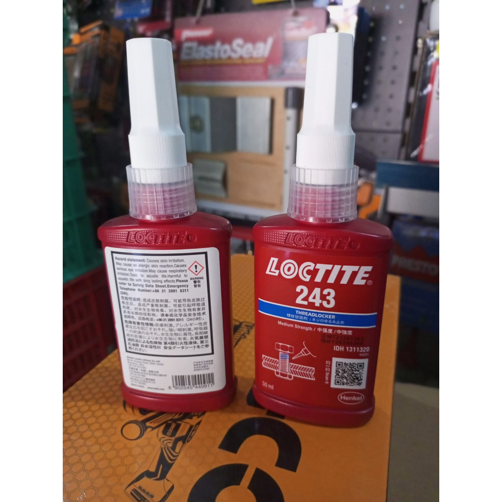 Jual LOCTITE 243 THREADLOCKER Henkel Lem Baut 10 ml | Shopee Indonesia