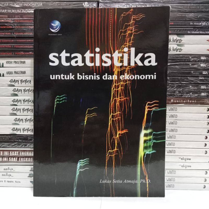 Jual Buku Statistika Untuk Bisnis Dan Ekonomi Lukas Setia Atmaja Ph D Shopee Indonesia