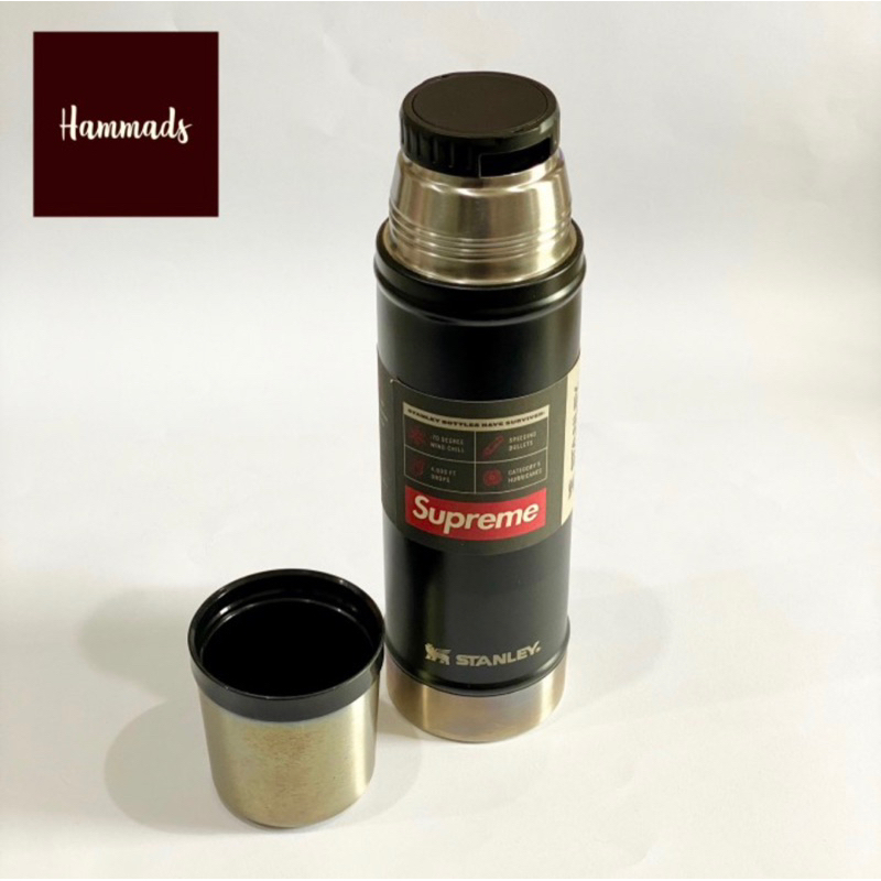 Jual Supreme x Stanley 20 Oz Vacuum Insulated Bottle Black