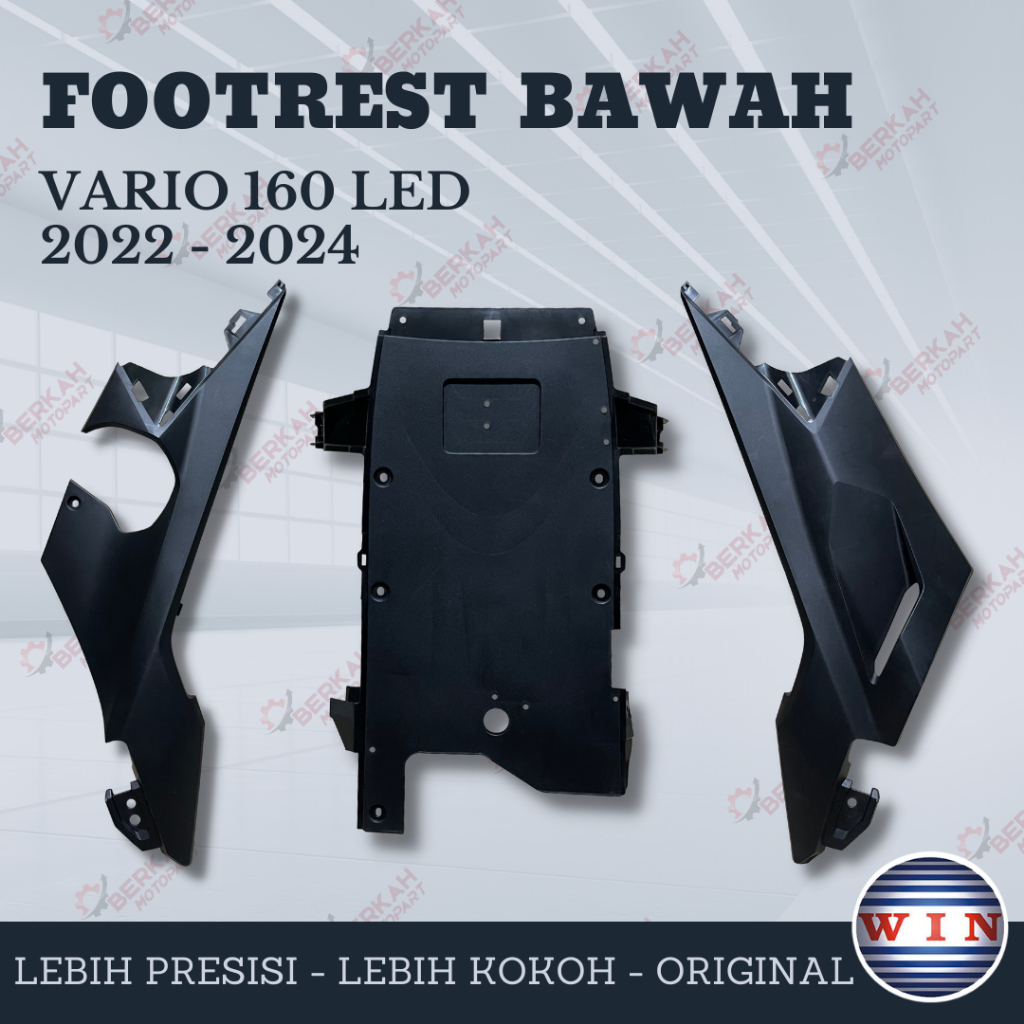 Jual Cover Footrest Dek Bawah Kolong Tengah Kanan Kiri Honda Vario 160 ...
