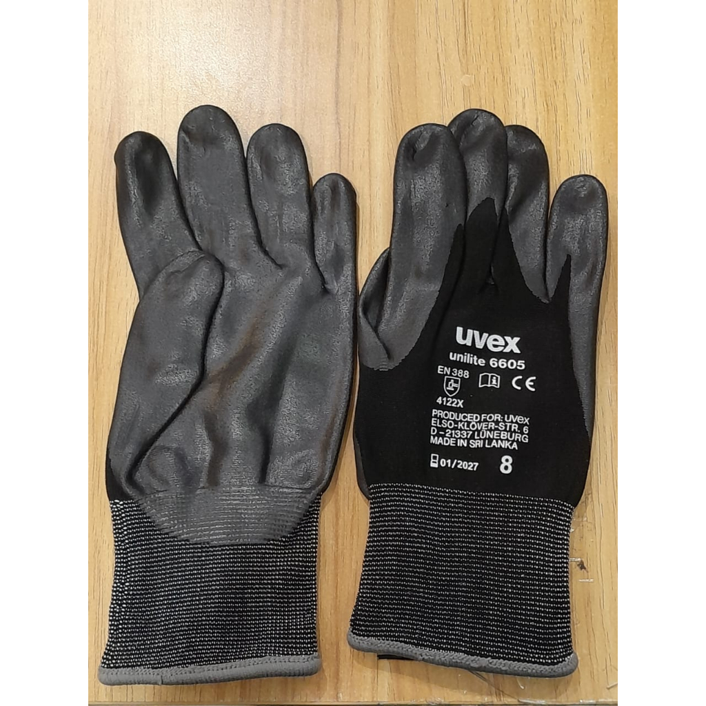 Jual HAND PROTECTION ART 60573 UNILITE 6605 SAFETY GLOVE (UVEX ...