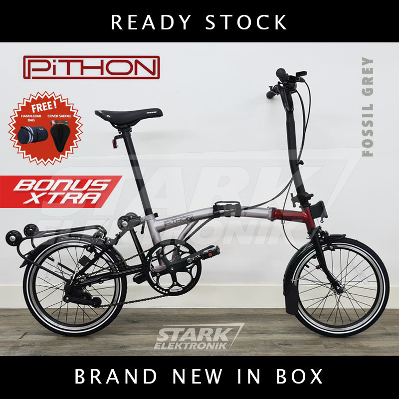 Jual Pacific PITHON 16 inch Sepeda Lipat Folding Bike | Shopee Indonesia