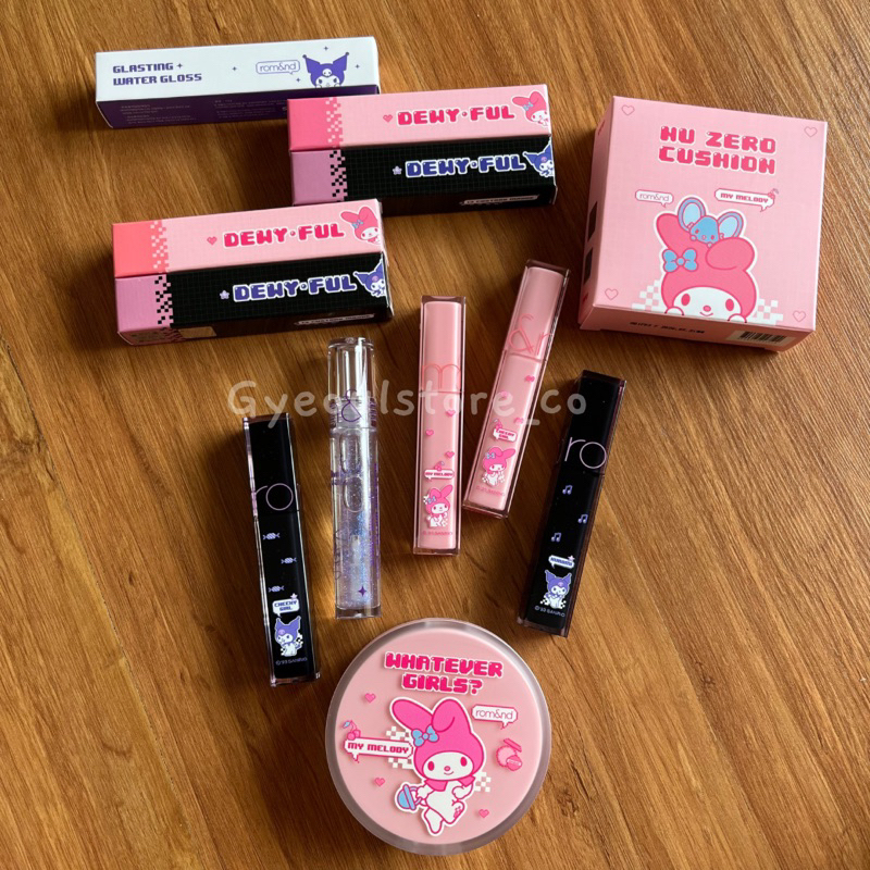 Jual [READY STOCK] DEWY FULL TINT GLASTING WATER GLOSS KUROMI MY MELODY