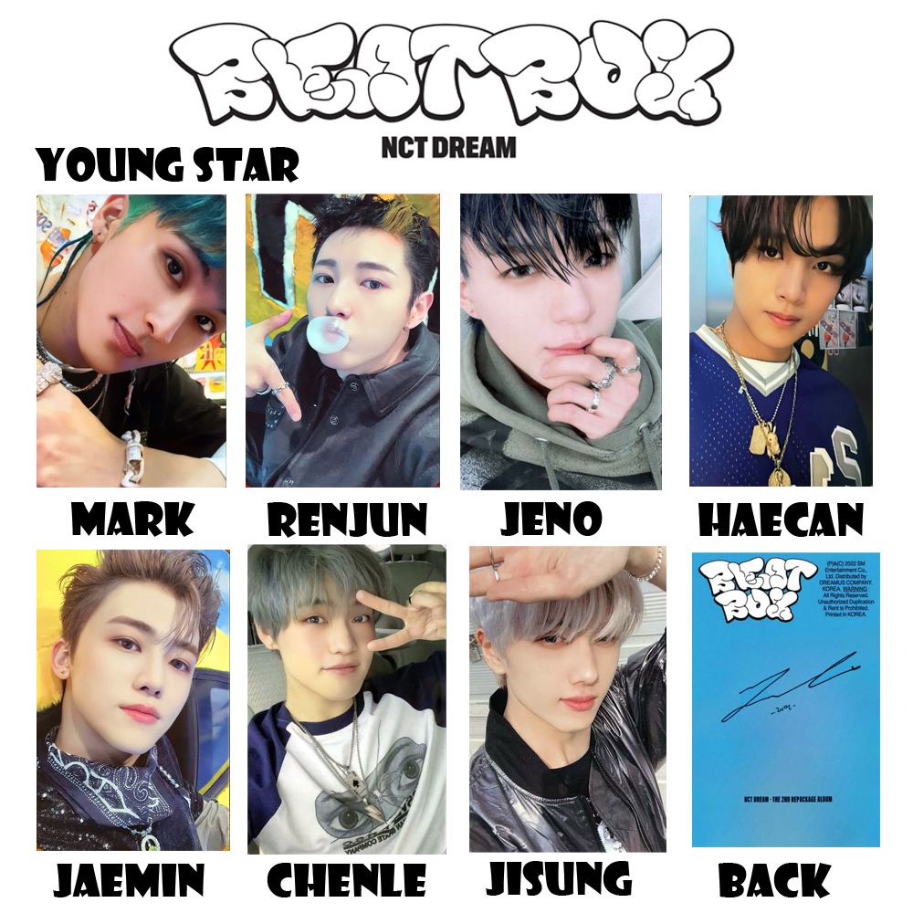 Jual NCT DREAM BEATBOX ALBUM PHOTOCARD UNOFFICIAL | Shopee Indonesia