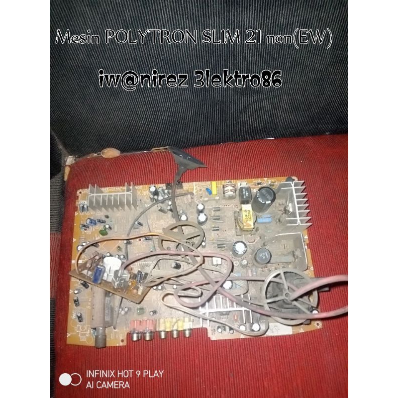 Jual MESIN POLYTRON U-SLIM XBR 21 IN TIPE CRT6229/6228 JENIS NON EW