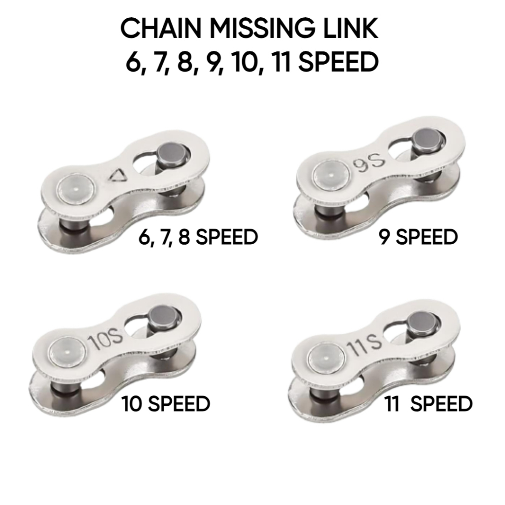 Jual Sambungan Rantai Sepeda 6, 7, 8, 9, 10 Speed Missing Link Sepeda ...