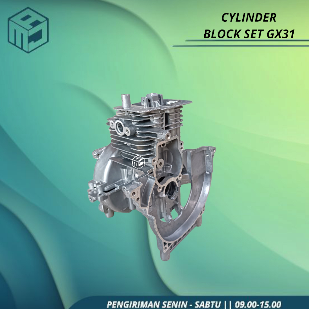 Jual Cylinder Block Blok Set Bodi Mesin Potong Rumput Semprot Hama 4 ...