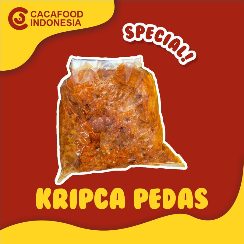 Jual KRIPCA PEDAS CACAFOOD 700 GRAM | Shopee Indonesia