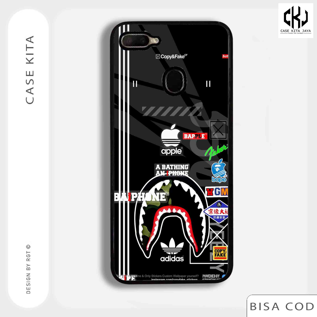 Case OPPO A5S OPPO A7 OPPO A11K OPPO A12 Hardcase Glossy Softcase  Glossy Silikon Hp Terbaru Case Terlaris Fashion Case Case Wanita  Dan