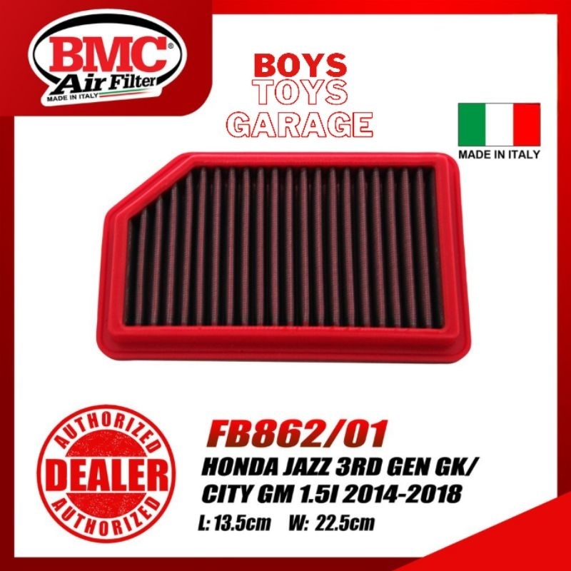 Jual Filter Udara BMC Honda All New Jazz GK5 HRV BRV New City BMC Air ...