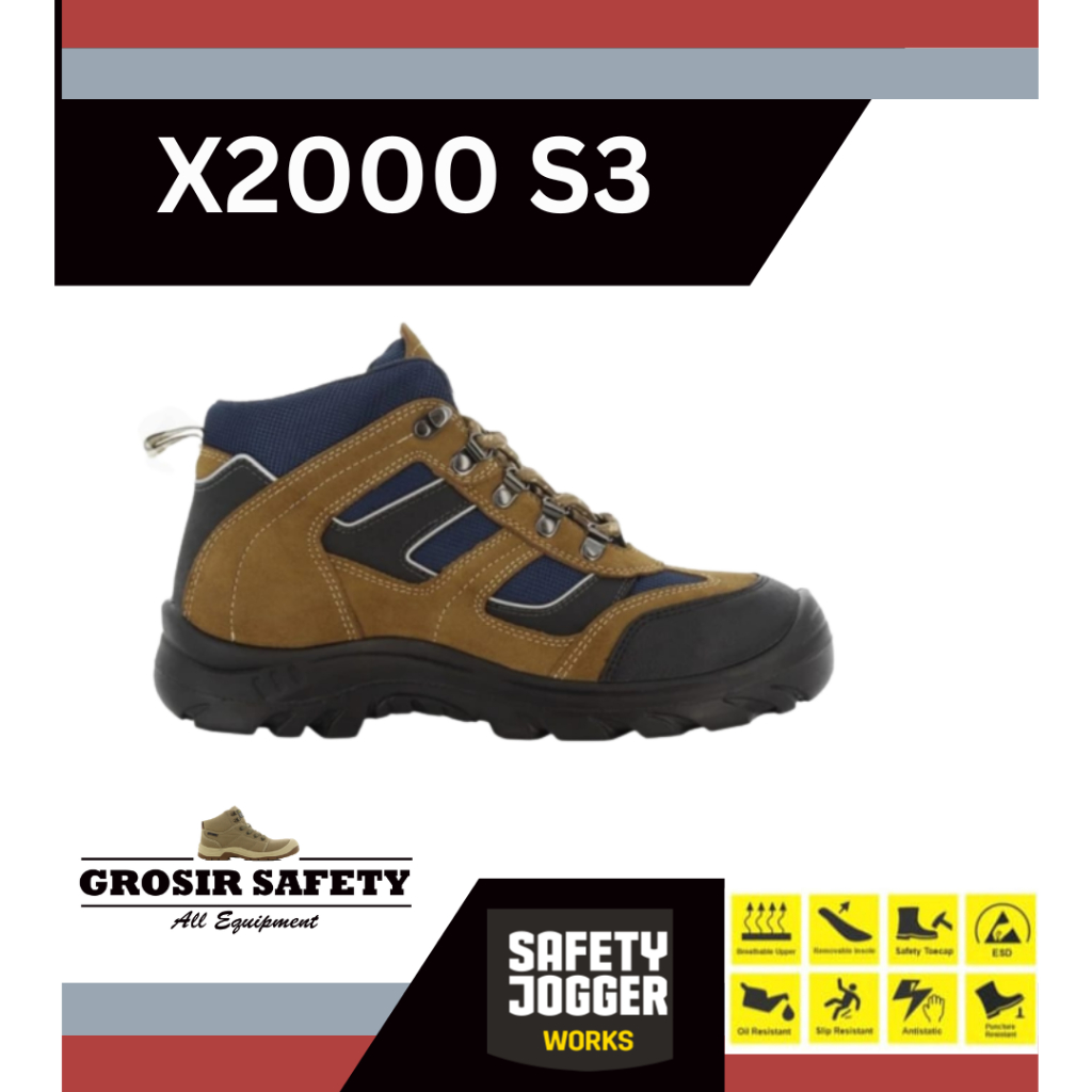 Jual Sepatu Safety Jogger X2000 S3 Shopee Indonesia