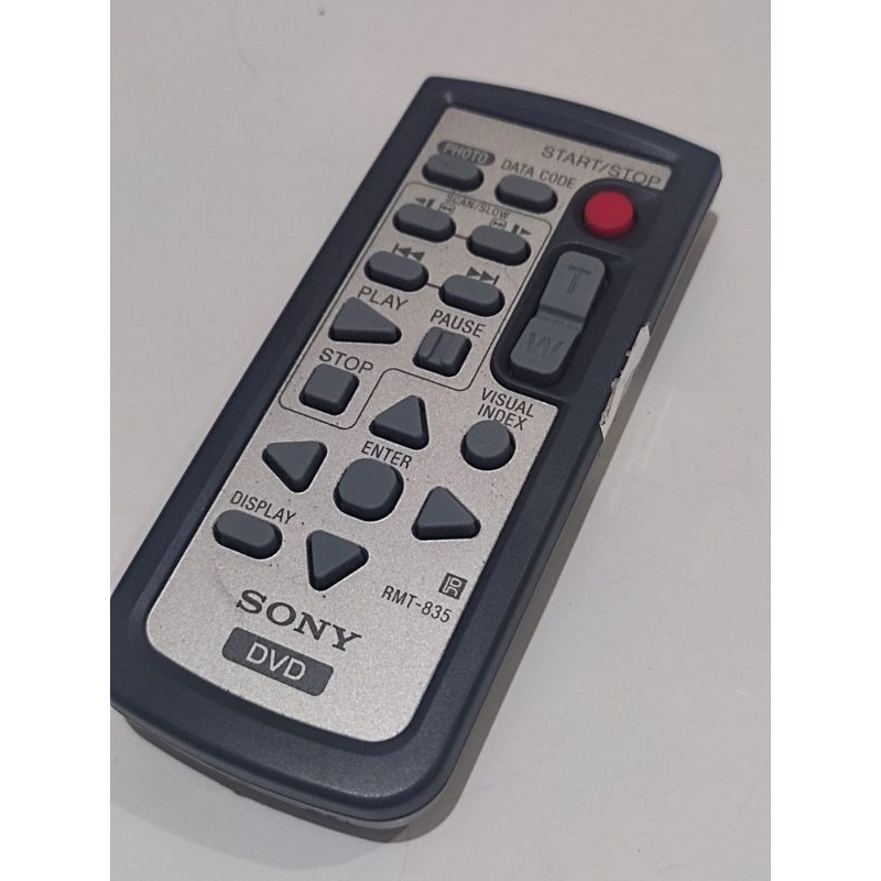 Jual Remote Control Sony Original RMT-835 Untuk Handycam Sony DVD ...